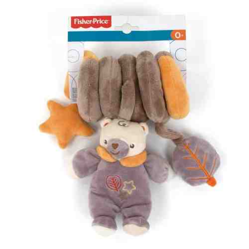 Spirala cu jucarii din plus zornaitoare pentru patut sau carucior ursulet