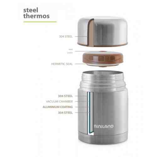 Termos mancare solida Inox 600 ml