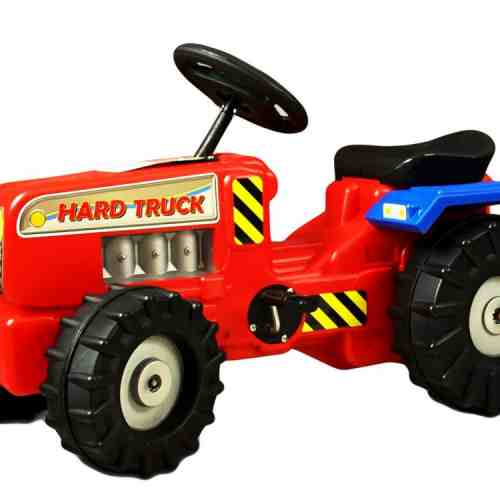 Tractor cu pedale Hard Truck red