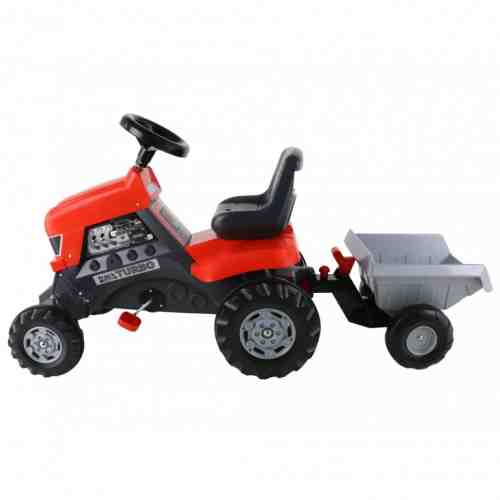 Tractor cu pedale si remorca, Coloma
