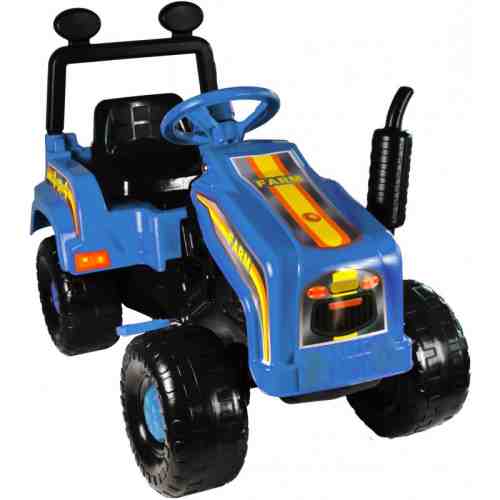Tractor cu pedale si remorca Mega Farm blue