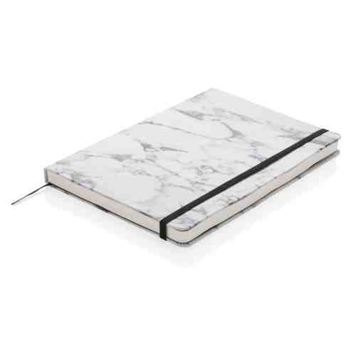 Agenda A5 Marble Deluxe, White