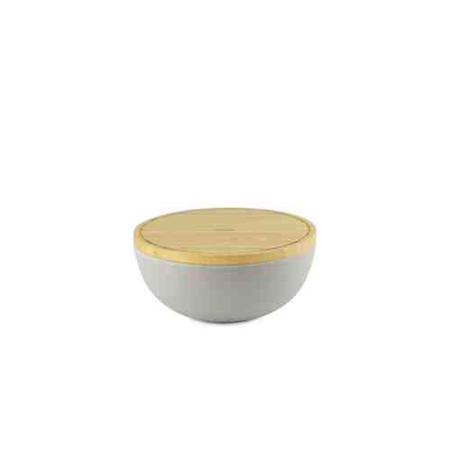Bol cu capac din bambus Ø 14 cm, NBA124