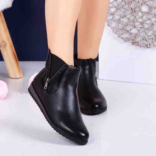 Botine Miras negre comode