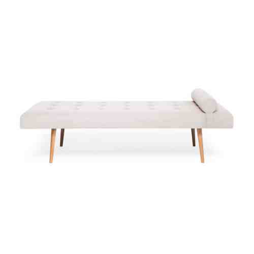 Canapea fixa Ella Daybed Light Grey/Natural