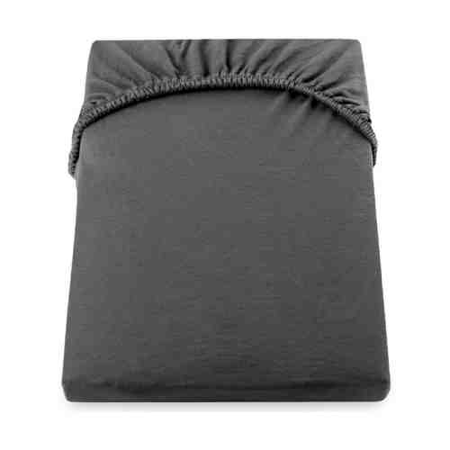 Cearceaf pentru saltea cu elastic Amber Dark Grey