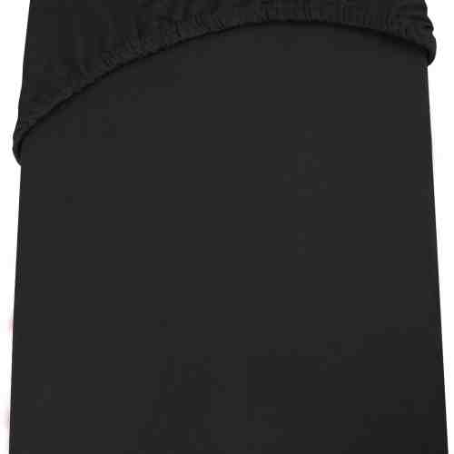 Cearceaf pentru saltea cu elastic Amelia Black