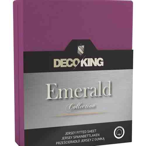 Cearceaf pentru saltea cu elastic Emerald Violet