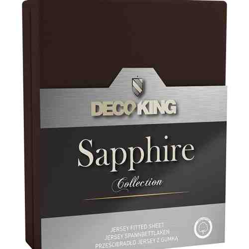 Cearceaf pentru saltea cu elastic Sapphire Chocolate