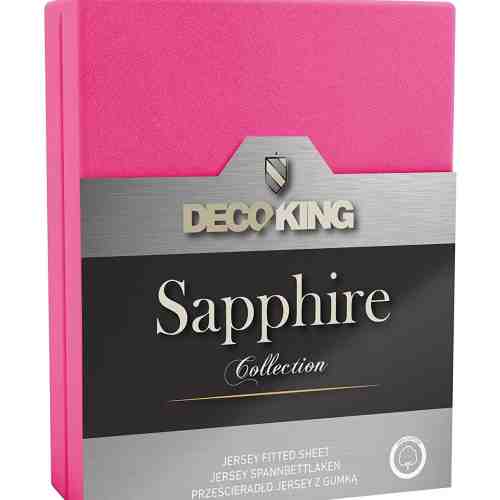 Cearceaf pentru saltea cu elastic Sapphire Pink