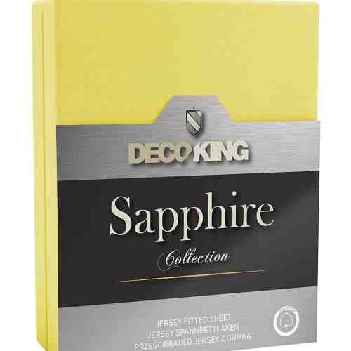Cearceaf pentru saltea cu elastic Sapphire Yellow