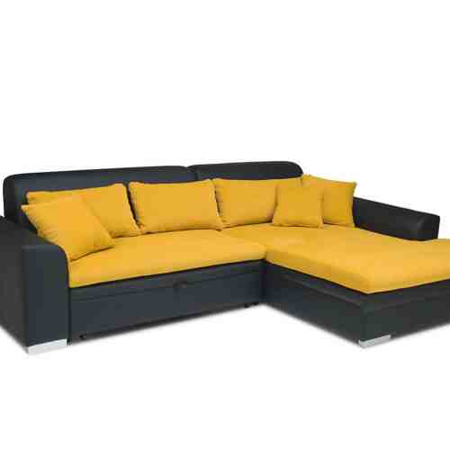 Coltar extensibil Capri cu sezlong pe dreapta