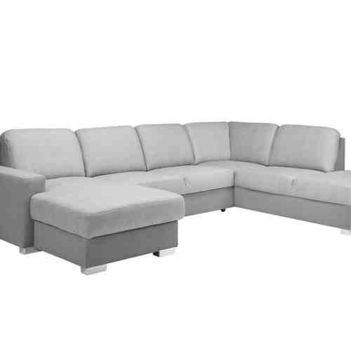 Coltar extensibil Chantal Large cu sezlong pe stanga
