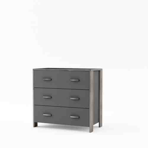 Comoda din pal si lemn Manhattan Grey