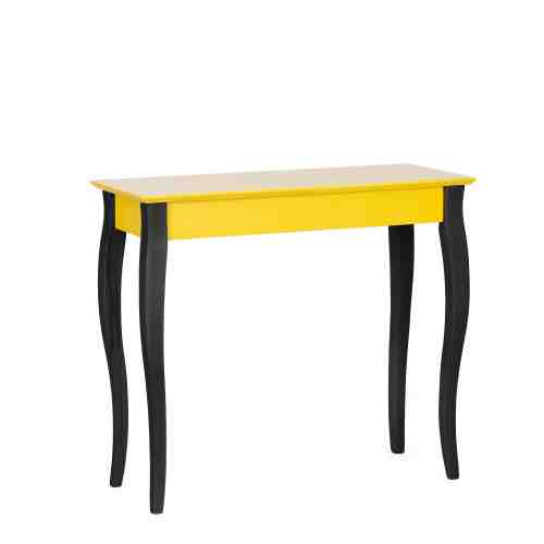Consola Lillo Medium Yellow / Black, L85xl40xh74 cm