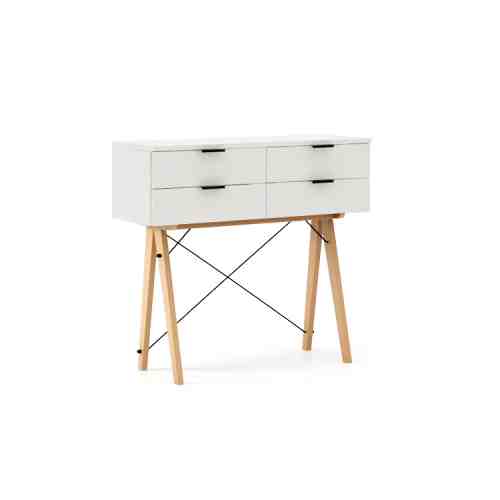 Consola Maxi White, L100xl35xh90 cm