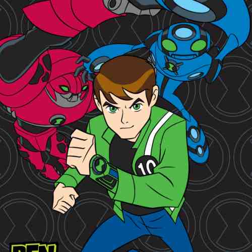Covor Disney Kids Ben 10 Furious, Imprimat Digital