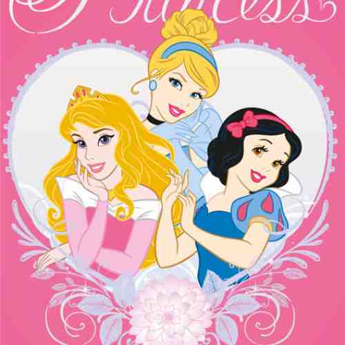 Covor Disney Kids Princess Diamond, Imprimat Digital