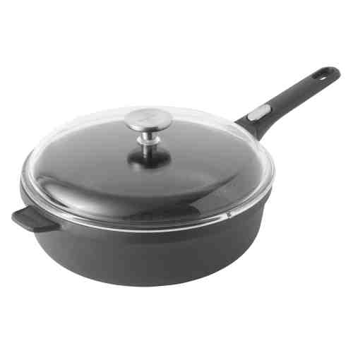 Cratita cu capac, Black, 28 cm, Gem Line