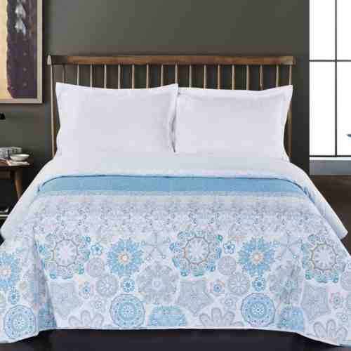 Cuvertura reversibila Alhambra Blue