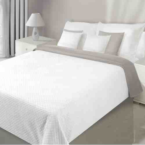 Cuvertura reversibila Filip White / Grey, 220 x 240 cm
