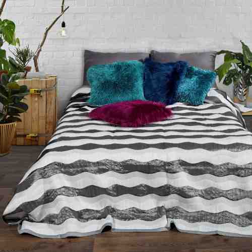 Cuvertura reversibila Jack White / Grey