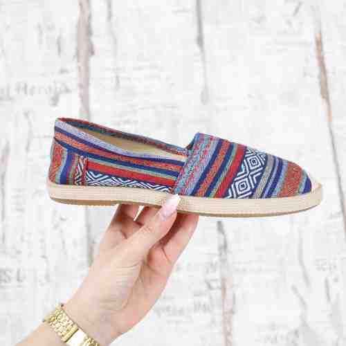 Espadrile Priya albastre