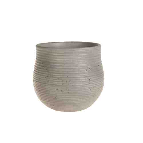 Ghiveci ceramic Atmosphere Light Grey, Ø 22,5 cm
