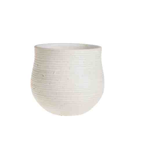 Ghiveci ceramic Atmosphere White, Ø 22,5 cm