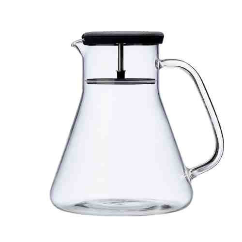 Infuzor ceai Dancing Leaf Black, QDO, 1,2 L