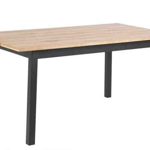 Masa Chara Wild Oak/Black, L160xl90xh75 cm