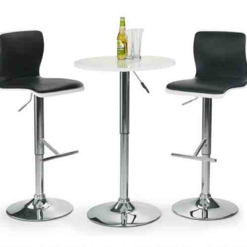 Masa de bar SB-1 White, Ø60xh67-92 cm