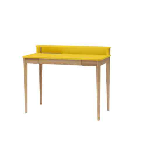 Masa de birou Ashme Yellow, L119xl56xh75 cm