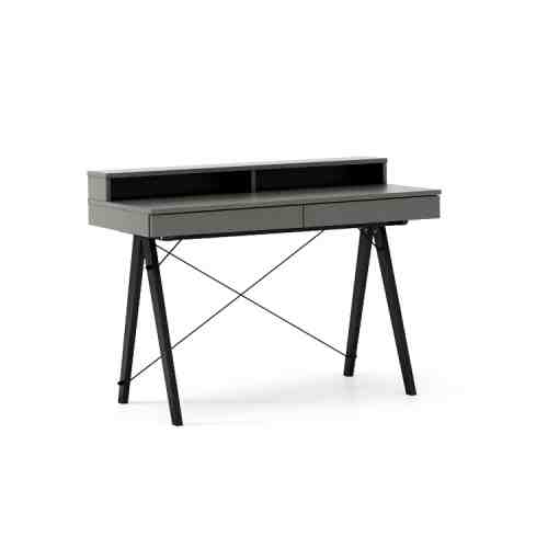 Masa de birou Basic Black Grey, L100xl50xh85 cm