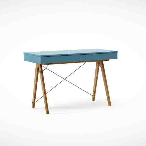 Masa de birou desk Basic Oak Oceanic, L100xl50xh75 cm