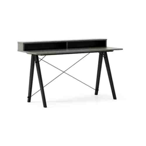 Masa de birou Desk Slim Black Grey II, L120xl50xh85 cm