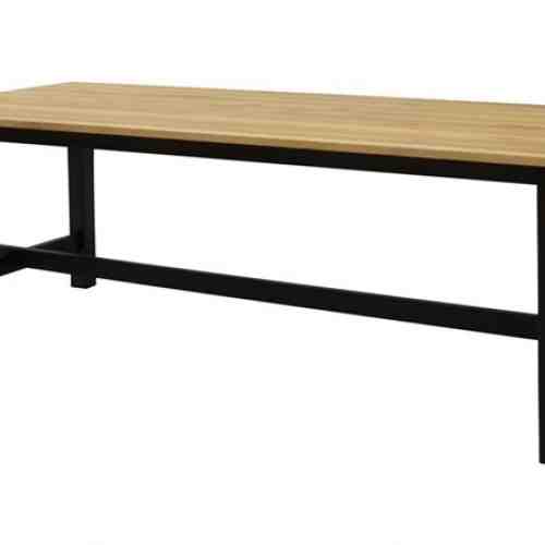 Masa din MDF si furnir Elli, L220xl95xh75 cm