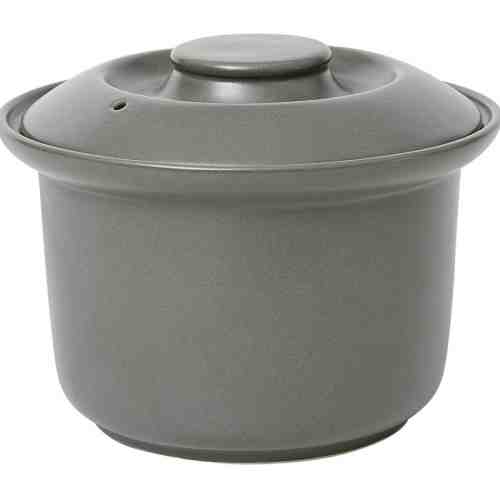 Oala cu capac pentru gatit orez Granite Grey, ∅ 19 cm, Jamie Oliver