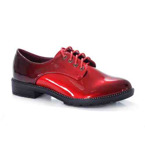 Pantofi dama Biranos rosii casual