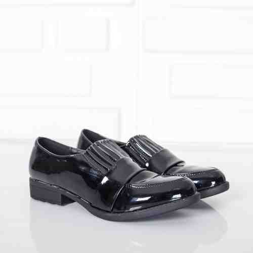 Pantofi Jodie negri casual