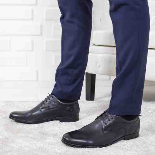 Pantofi Piele Camori negri eleganti