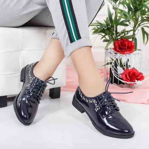 Pantofi Remena albastri casual