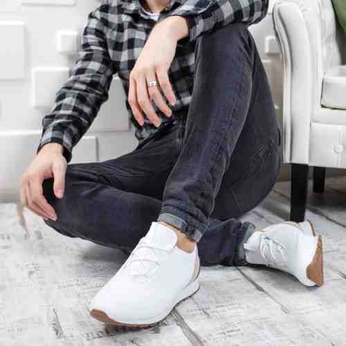 Pantofi sport Hidal albi