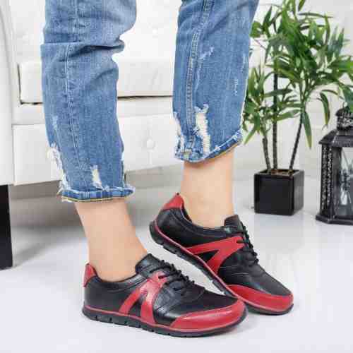 Pantofi sport Piele Cintron negri casual