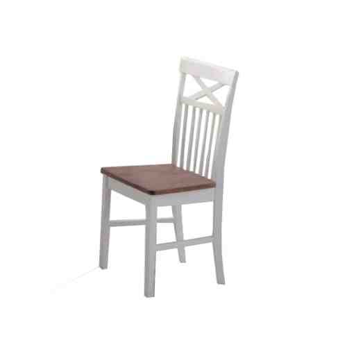 Scaun din lemn Concord White/Dirty Oak