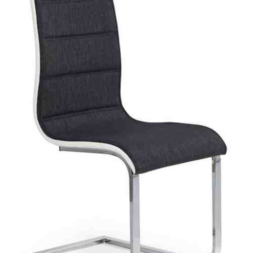 Scaun din metal tapitat K105 gri