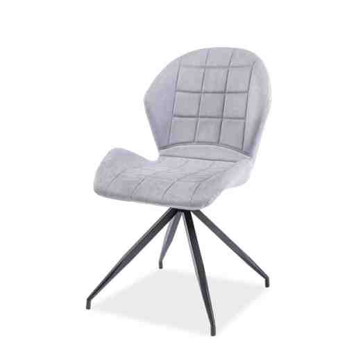 Scaun tapitat Hals II Light Grey