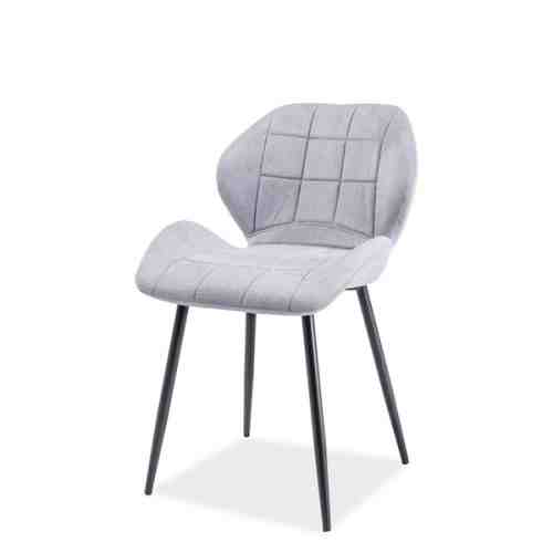 Scaun tapitat Hals Light Grey
