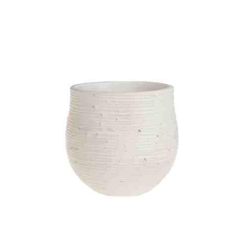 Set 2 ghivece ceramice Atmosphere White, Ø 19,5 cm