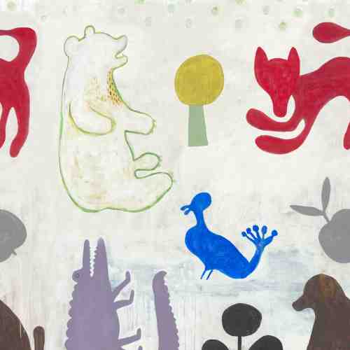 Set 3 role Tapet Imprimat Digital Mr Boyd's Animals